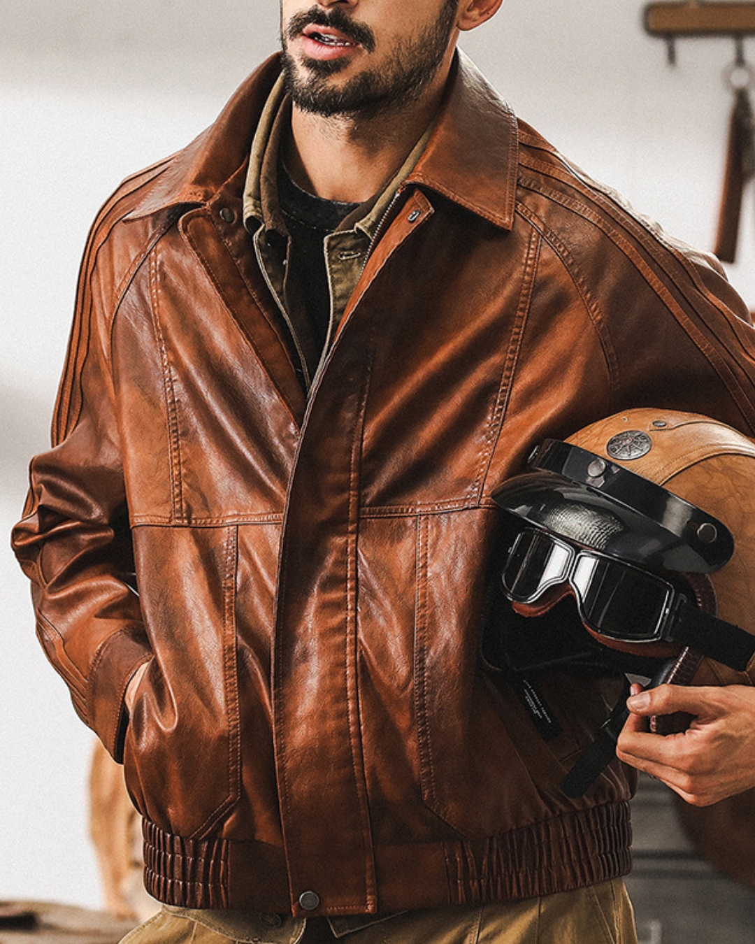 メサ サイドラインクラシックフライトジャケット 2210