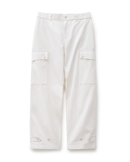 コディ オフホワイトフラップポケットカーゴパンツ 2272