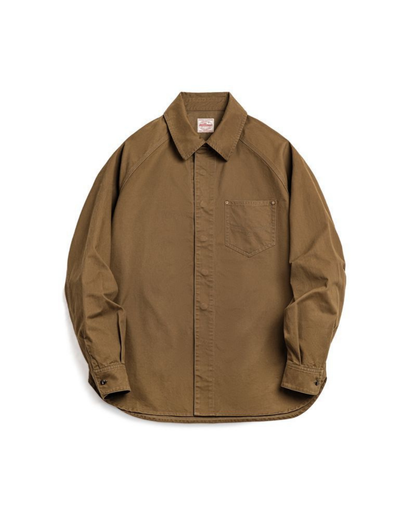 カークランド バックプリントラグランウェスタンシャツ 2255