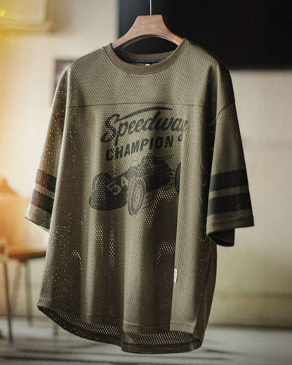 マグダレナ レトロレーシンググラフィックTシャツ 2779