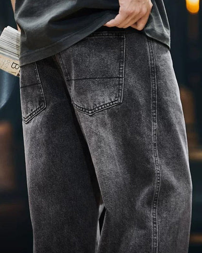 フィッチバーグ フェードブラックストレートジーンズ 2446