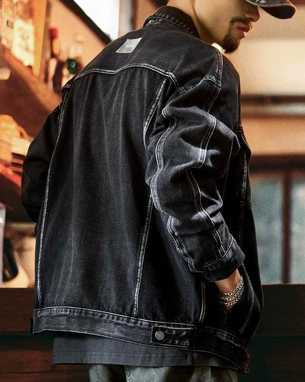 イーニッド ウォッシュドジップアップデニムジャケット 2335