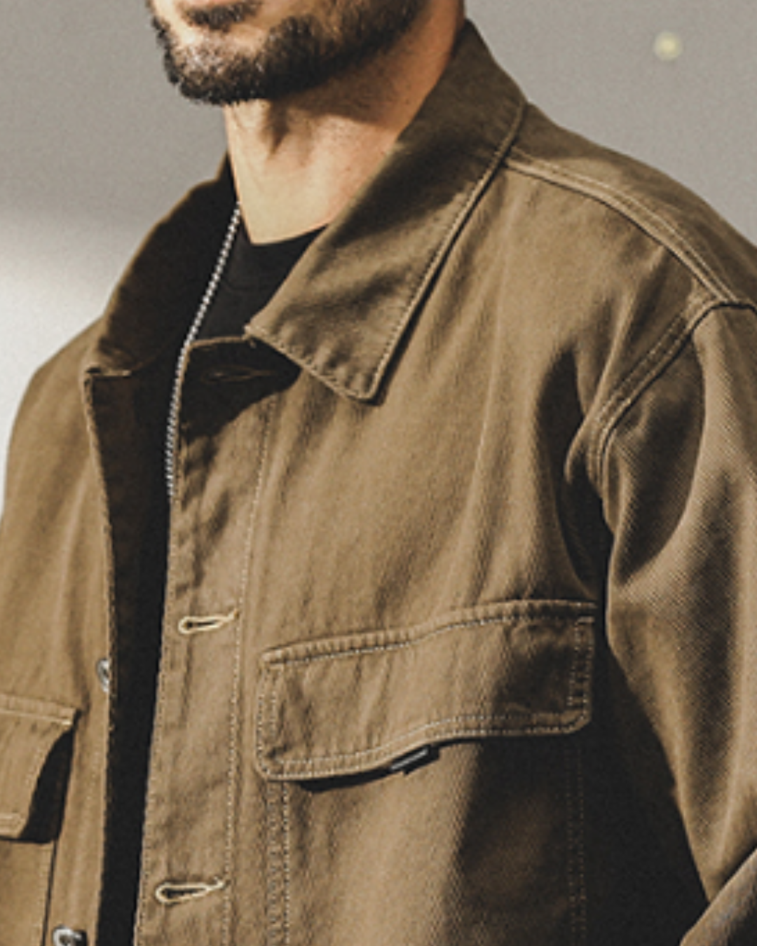 ジンジャー ダブルポケットタフネスツイルジャケット 2183