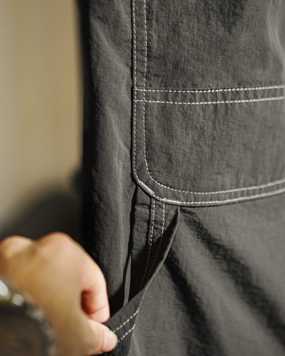 キャスパー コントラストステッチルーズテックパンツ 2273