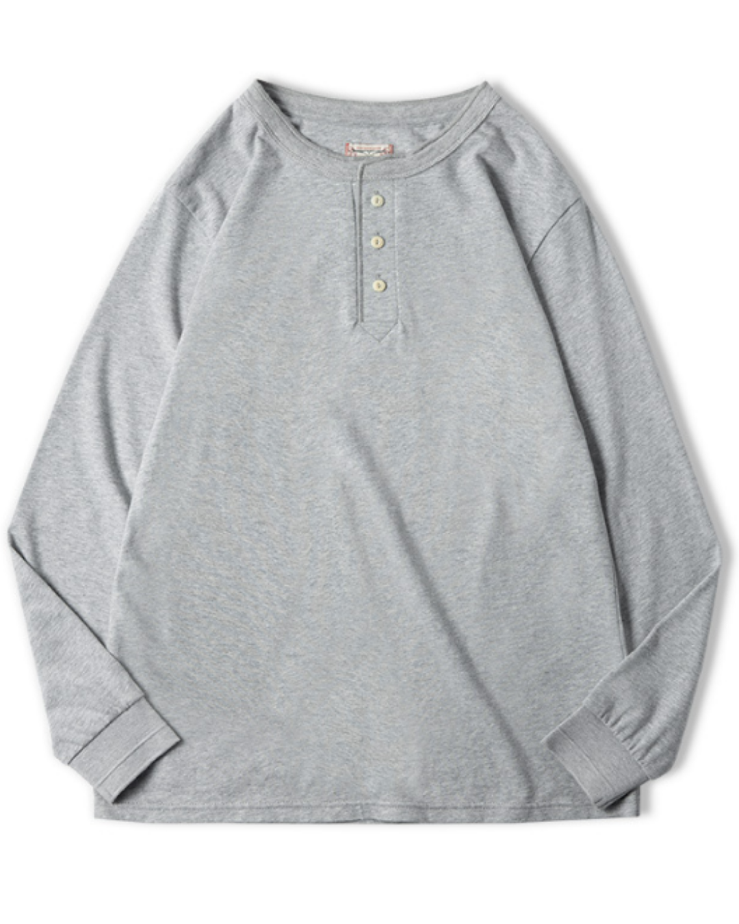 シラキュース ボタンダウンヘンリーネックロングカットソー 2226