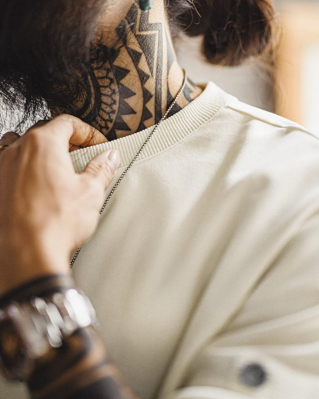 マッコール スリーブボタン クルーネック ロングスリーブ 2530