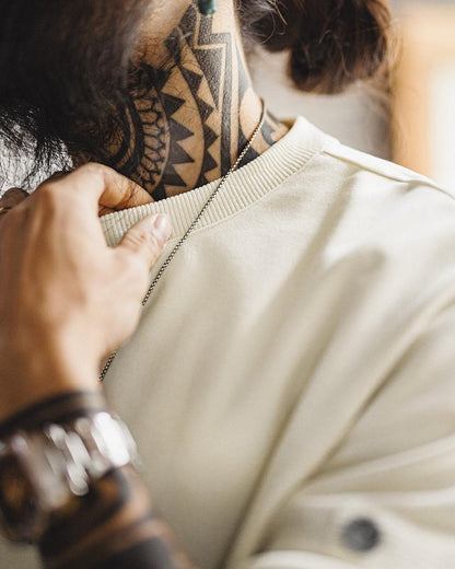 マッコール スリーブボタン クルーネック ロングスリーブ 2530