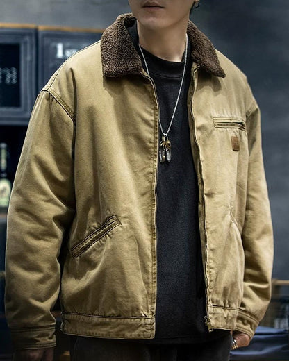 ラスクルーセス 裏ボア ウォームワークジャケット 2390