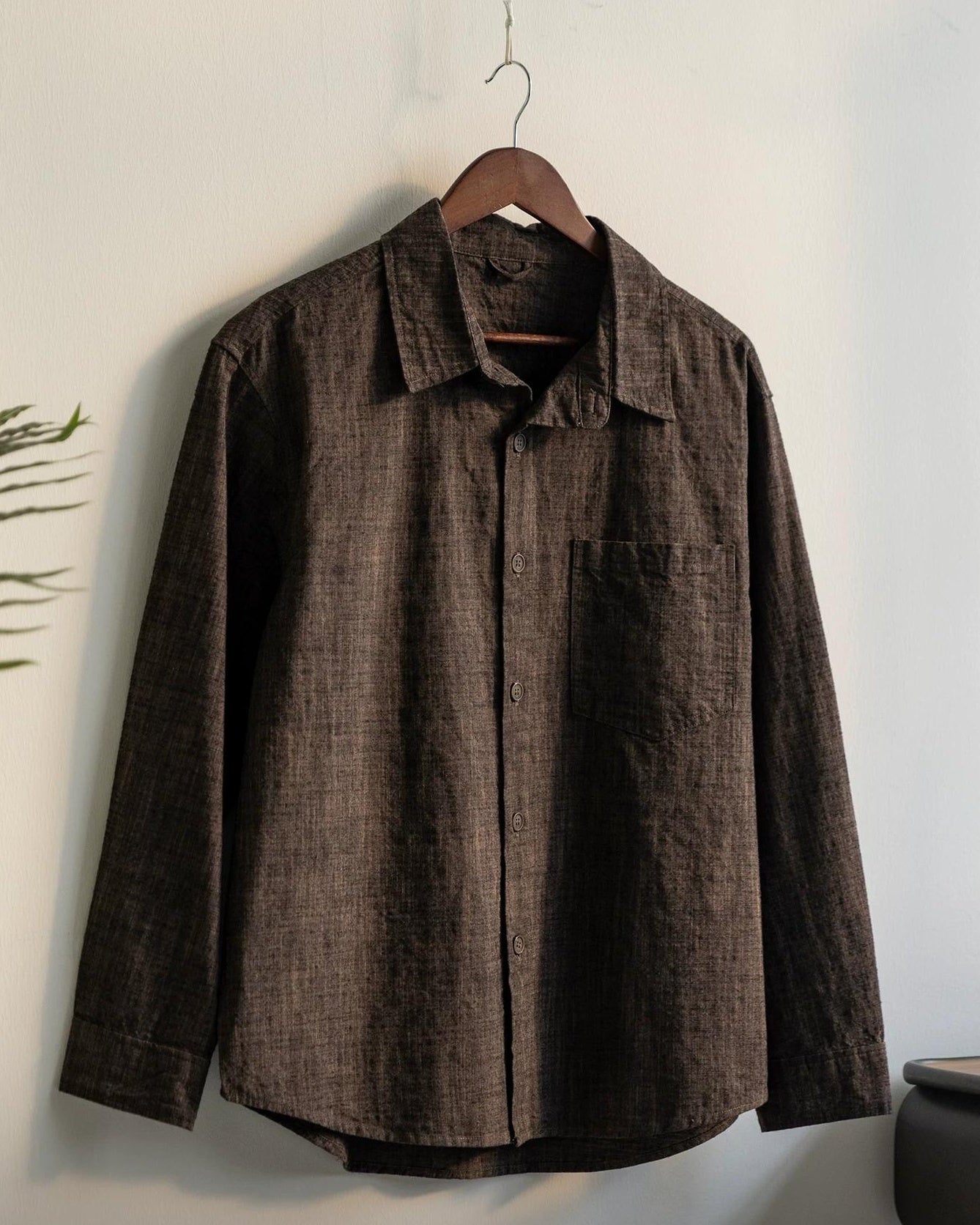 ソコロ ヴィンテージリラックスオープンカラーシャツ 2542