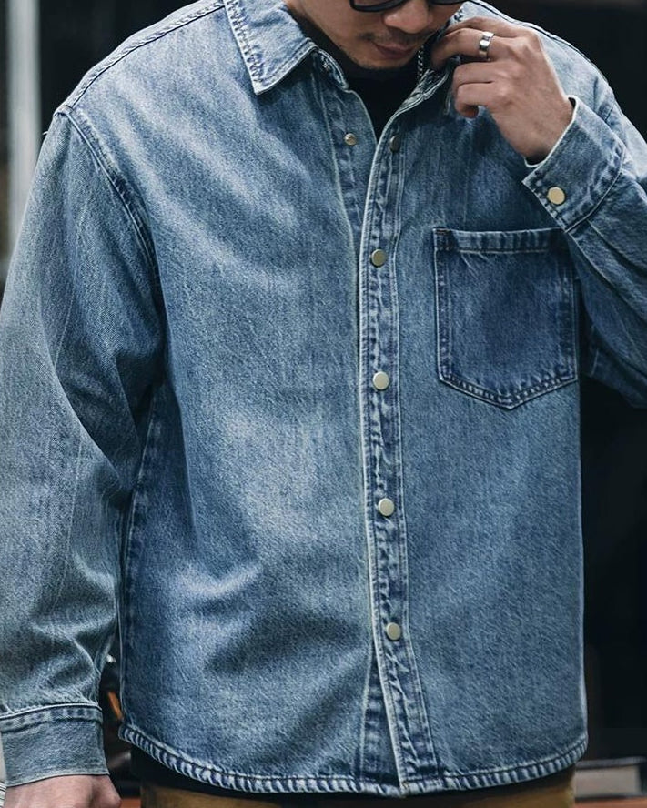 プランテーション ビンテージメタルボタンワークシャツ 2426