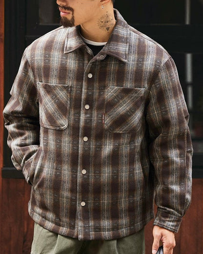 レブンワース  フランネルチェックシャツジャケット 2319