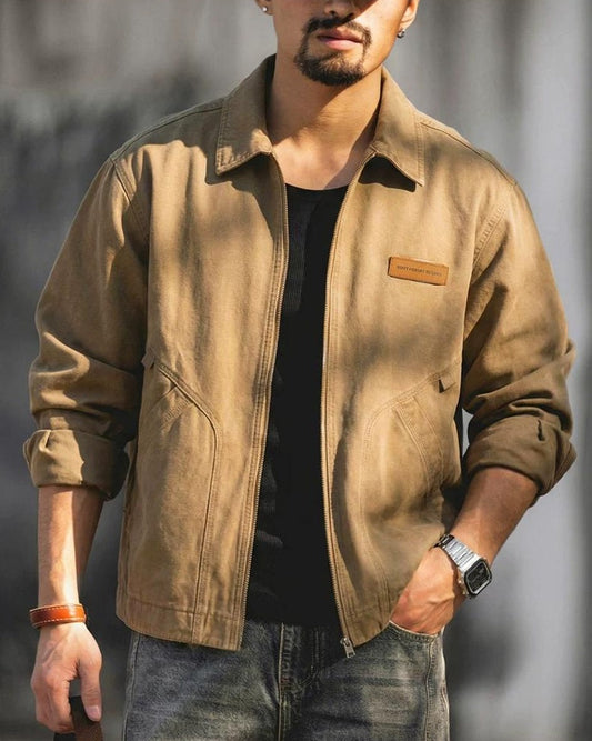 タリータウン ヘリテージキャンバスガレージジップジャケット 2563