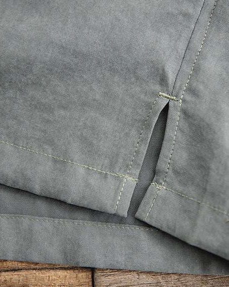 オイルシティ レタードエンブロイダリーオープンカラーシャツ 2635