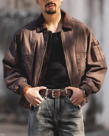 ステーツビル カラーリブユーティリティボマー 2495