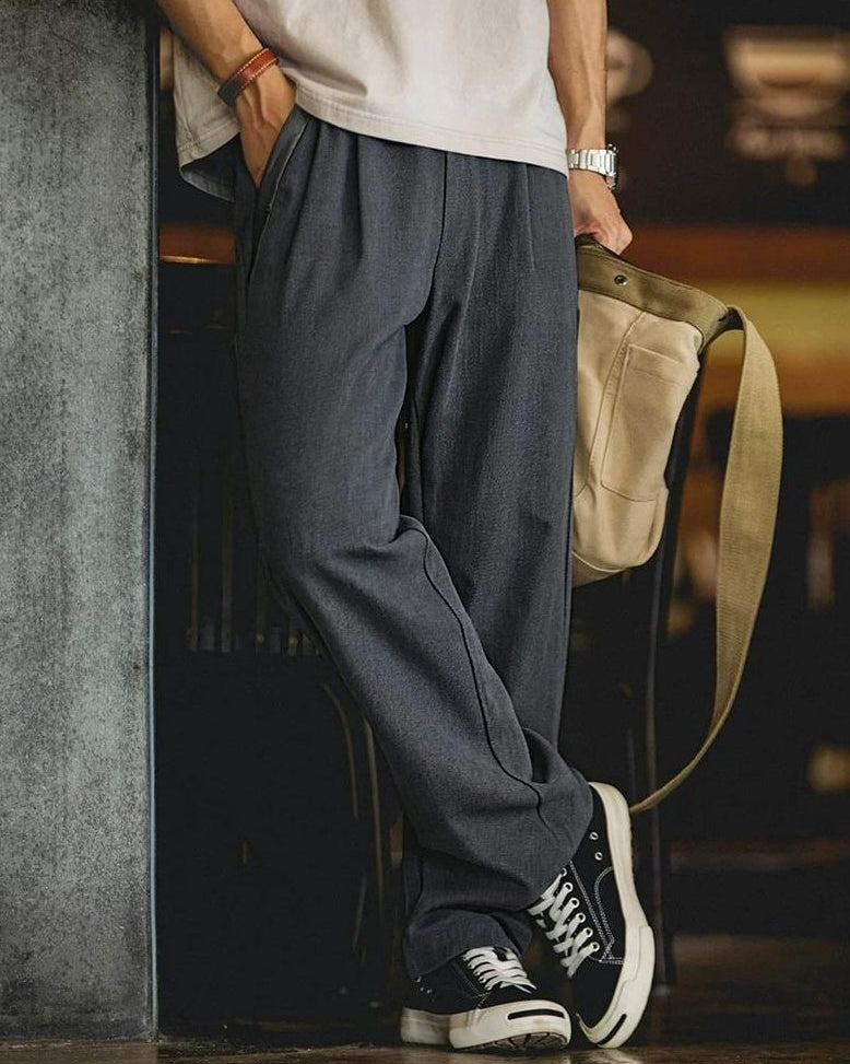 バンデラ ベーシックワイドストレートトラウザー 2595