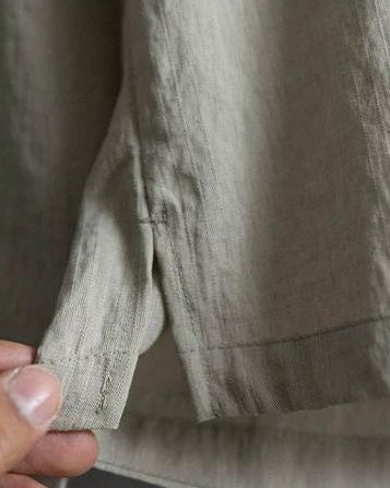 ブレントウッド オーバーシルエットオープンカラーワークシャツ 2470