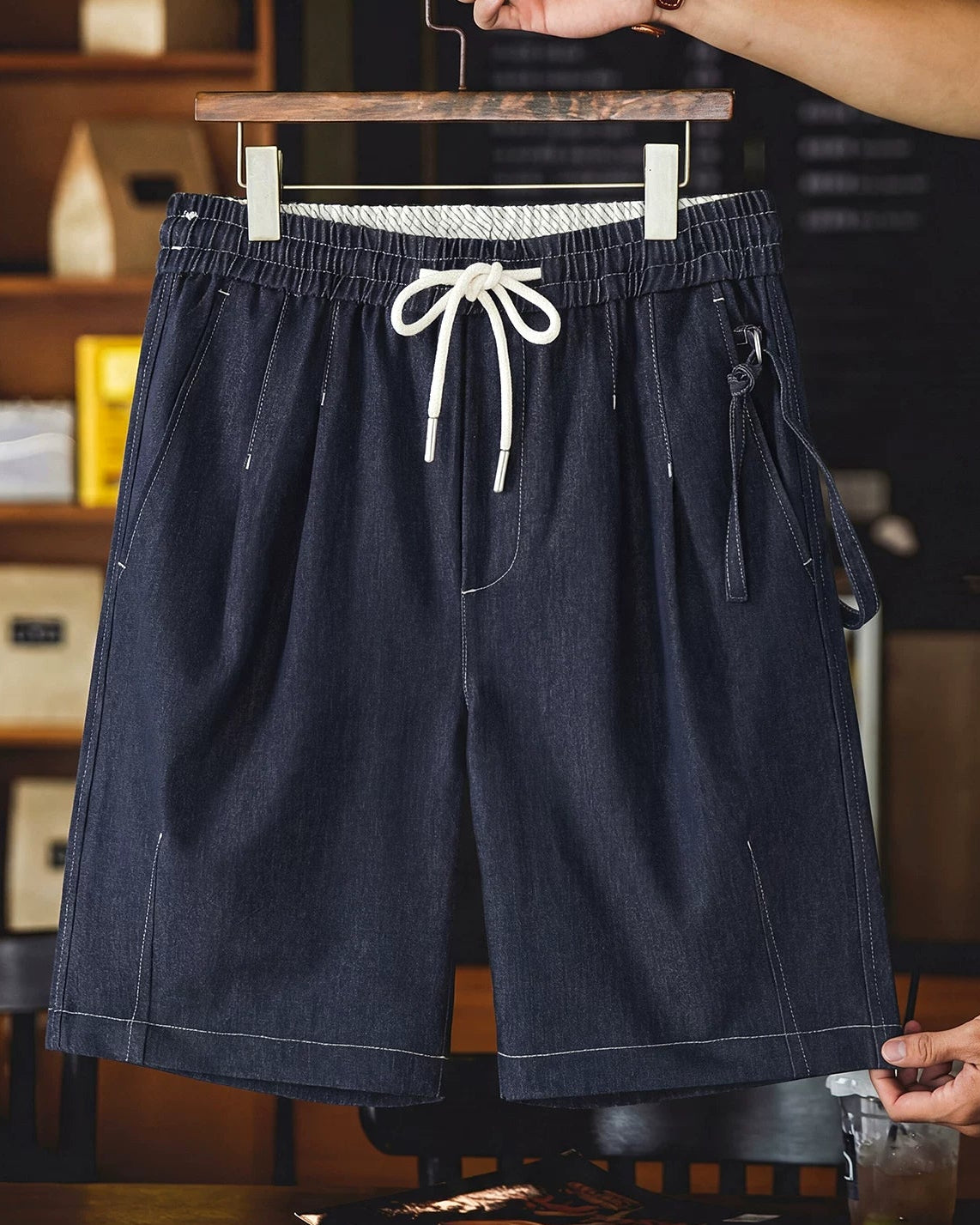 ビービル ドロストデニムショートパンツ 2645