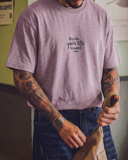 ハビランド レタードバックプリントTシャツ 2709