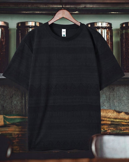 セントヘンリー ネイティブボーダーパターンTシャツ 2712