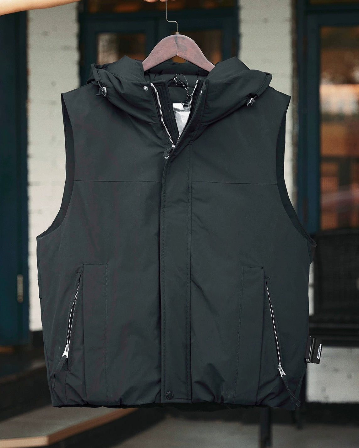 プリンストン  スタンドカラーダウンベスト 2308