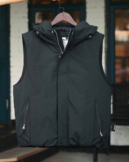 プリンストン  スタンドカラーダウンベスト 2308