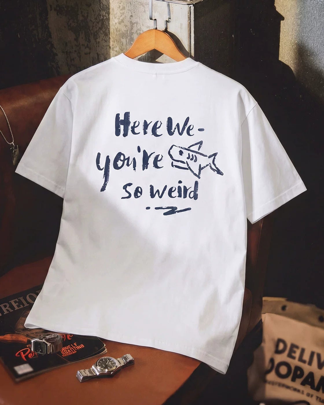 ハビランド レタードバックプリントTシャツ 2709