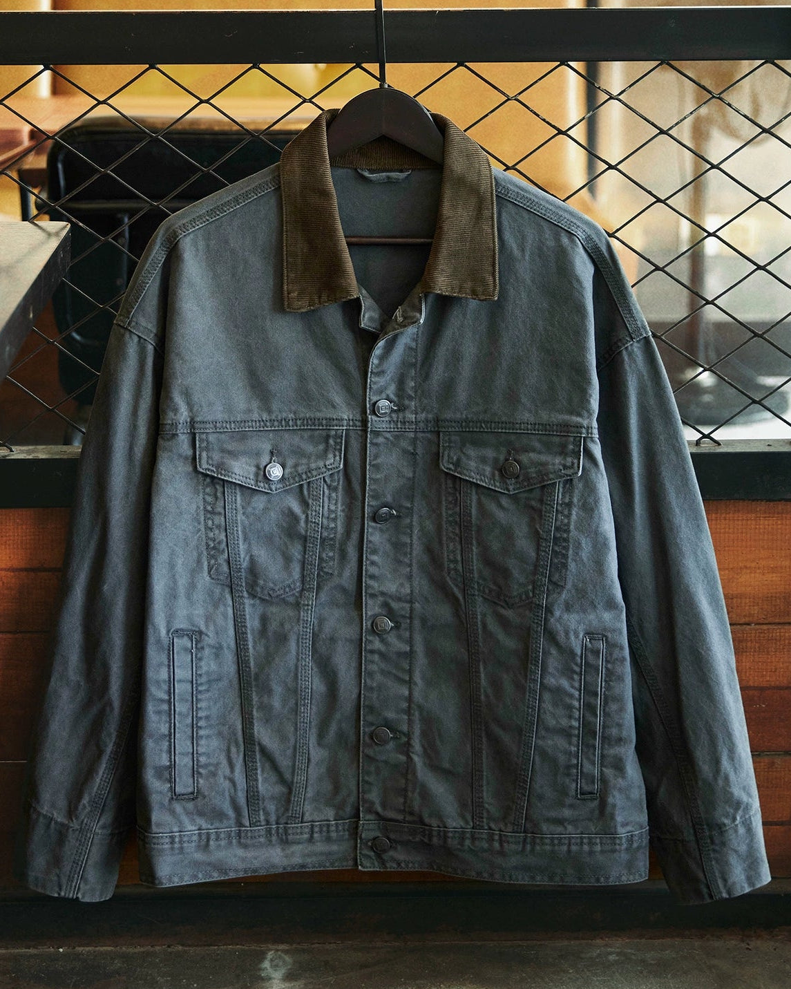 トピーカ コーデュロイ襟トラッカージャケット 2337