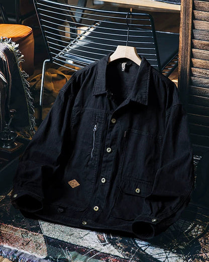 オタムワ キャンバスジップワークジャンパー 2403