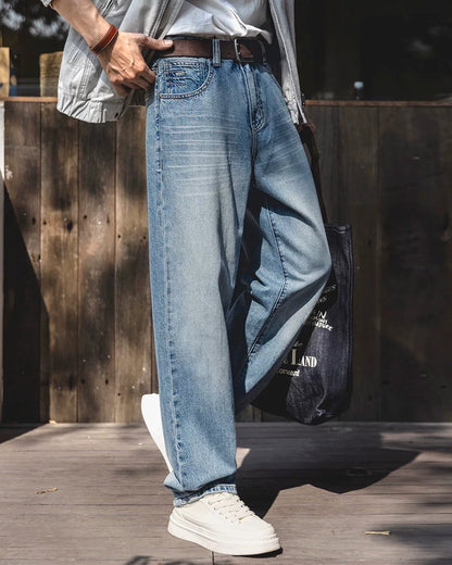 コッツェビュー ウォッシュドワイド5ポケットデニムパンツ 2504