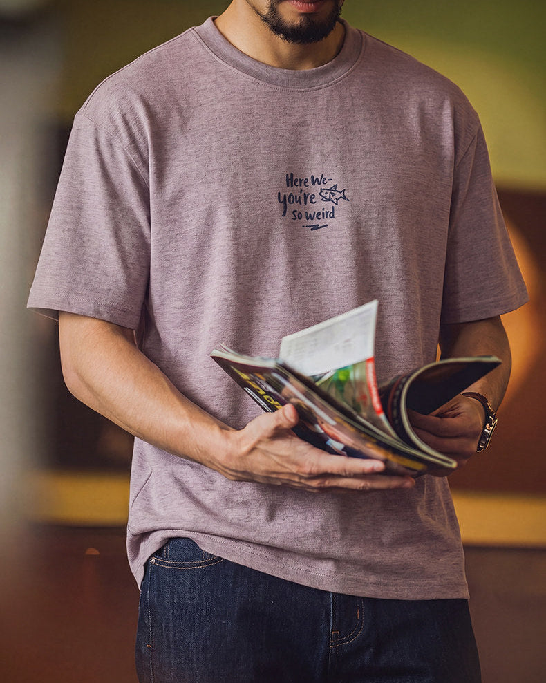 ハビランド レタードバックプリントTシャツ 2709