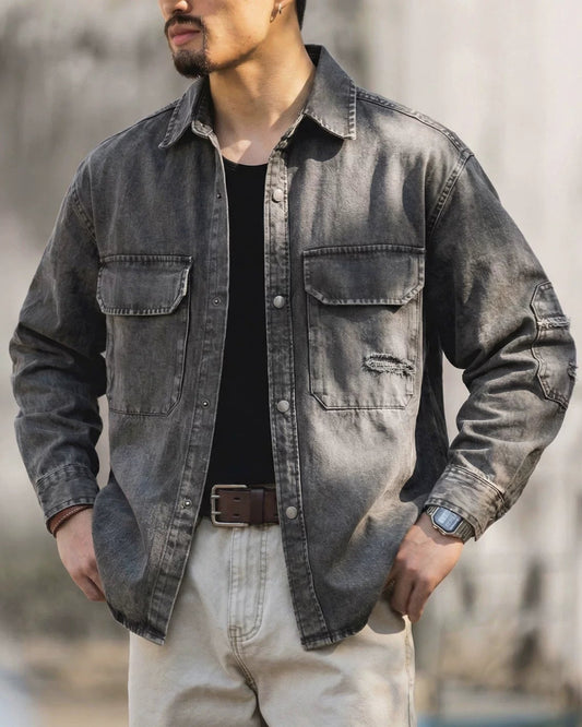 シルバ ダブルポケットダメージワークジャケット 2552