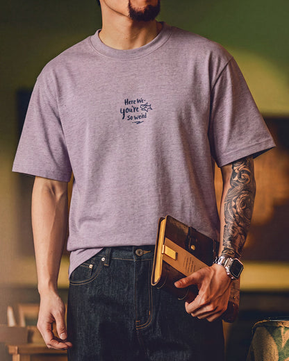 ハビランド レタードバックプリントTシャツ 2709