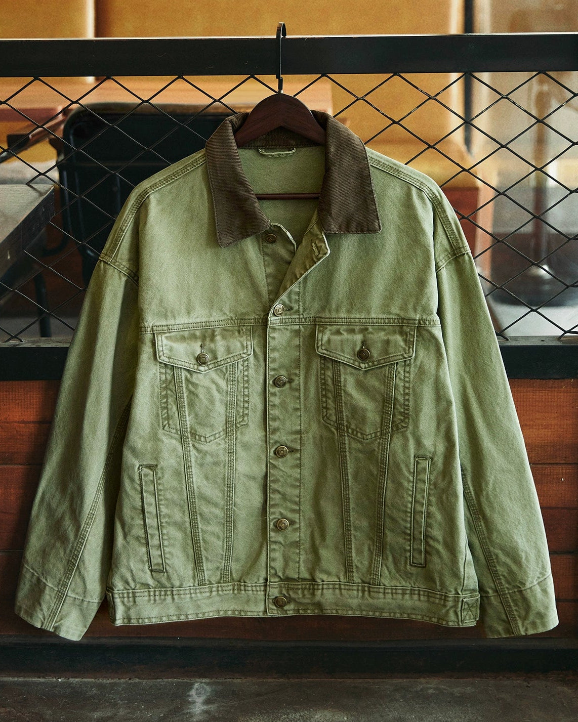 トピーカ コーデュロイ襟トラッカージャケット 2337