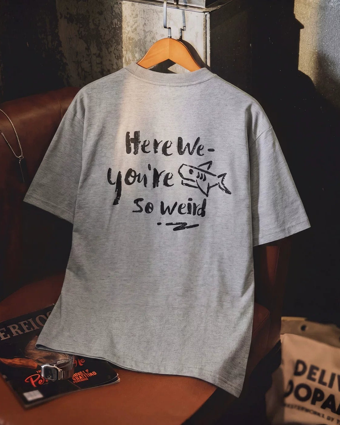 ハビランド レタードバックプリントTシャツ 2709