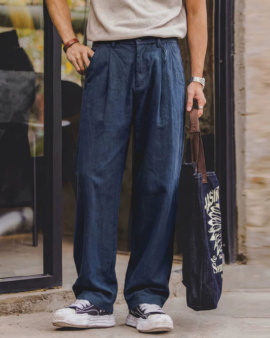 スタークビル ベーシックワイドストレートトラウザー 2613