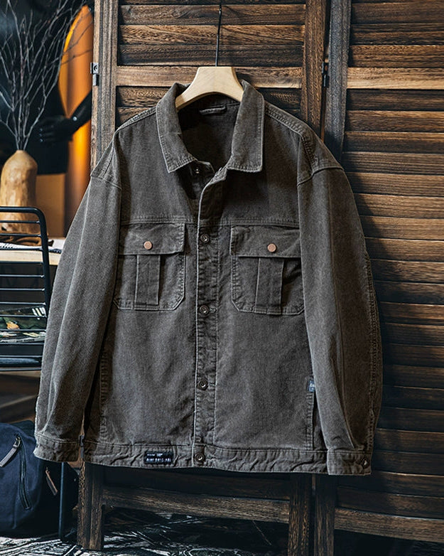 エバンズビル ダブルポケットコーデュロイワークジャケット 2342