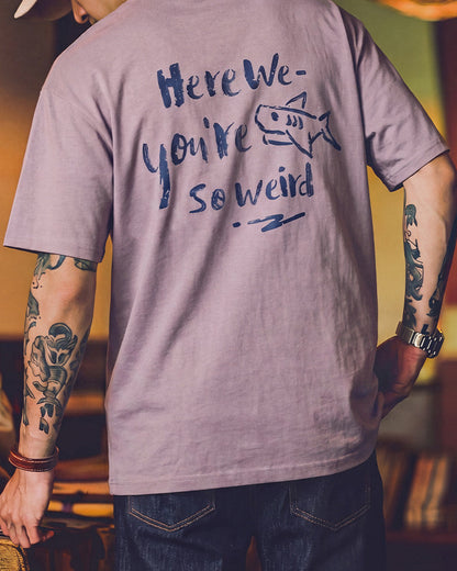 ハビランド レタードバックプリントTシャツ 2709