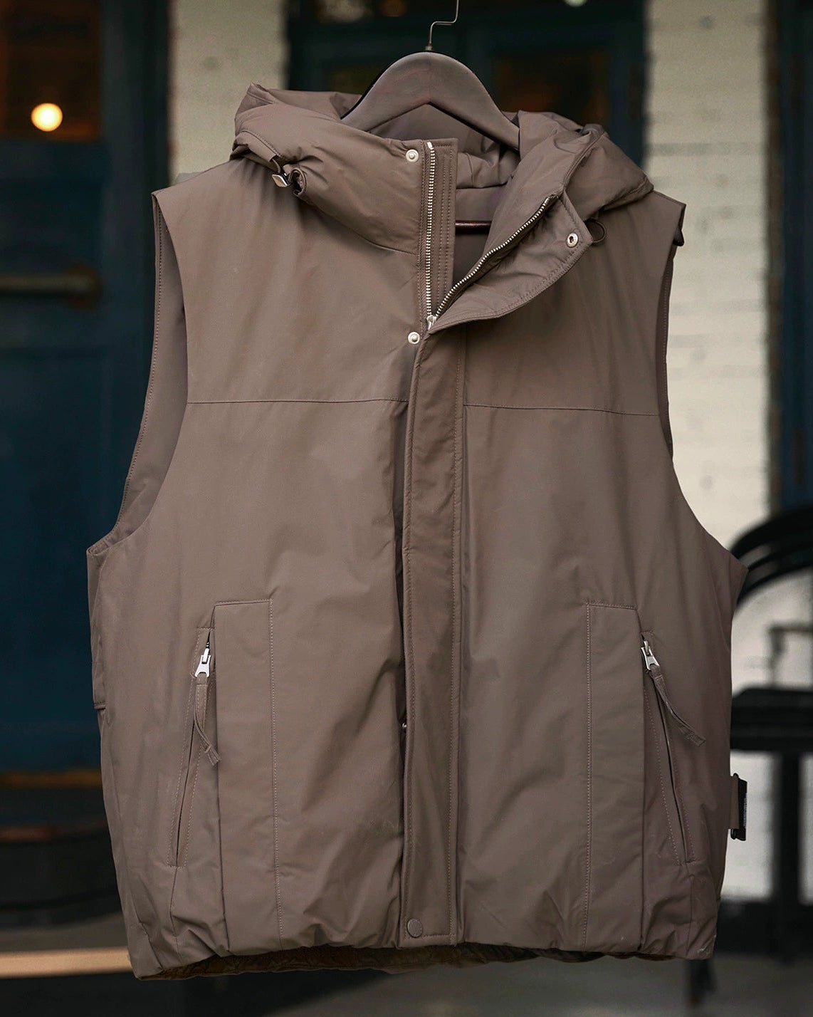 プリンストン  スタンドカラーダウンベスト 2308