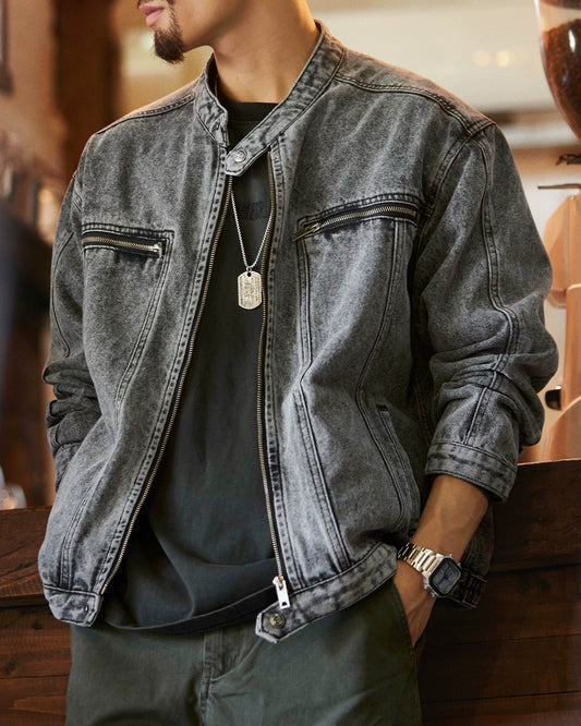 ビセイリア アシッドウォッシュデニムジャケット 2315