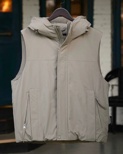 プリンストン  スタンドカラーダウンベスト 2308