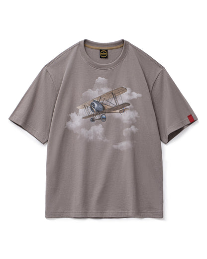 リーチバーグ レトロエアプレーングラフィックTシャツ 2774