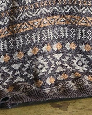 カムデン クルーネックジャカードニットセーター 2295