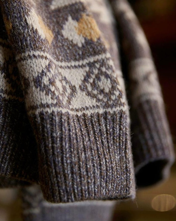 カムデン クルーネックジャカードニットセーター 2295