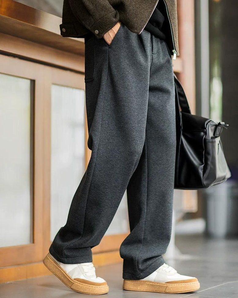 ワイメア ワイドレッグカジュアルウォームパンツ 2380