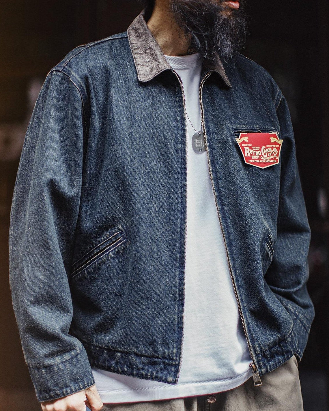 ウィリストン コントラストカラーワークブルゾン 2453