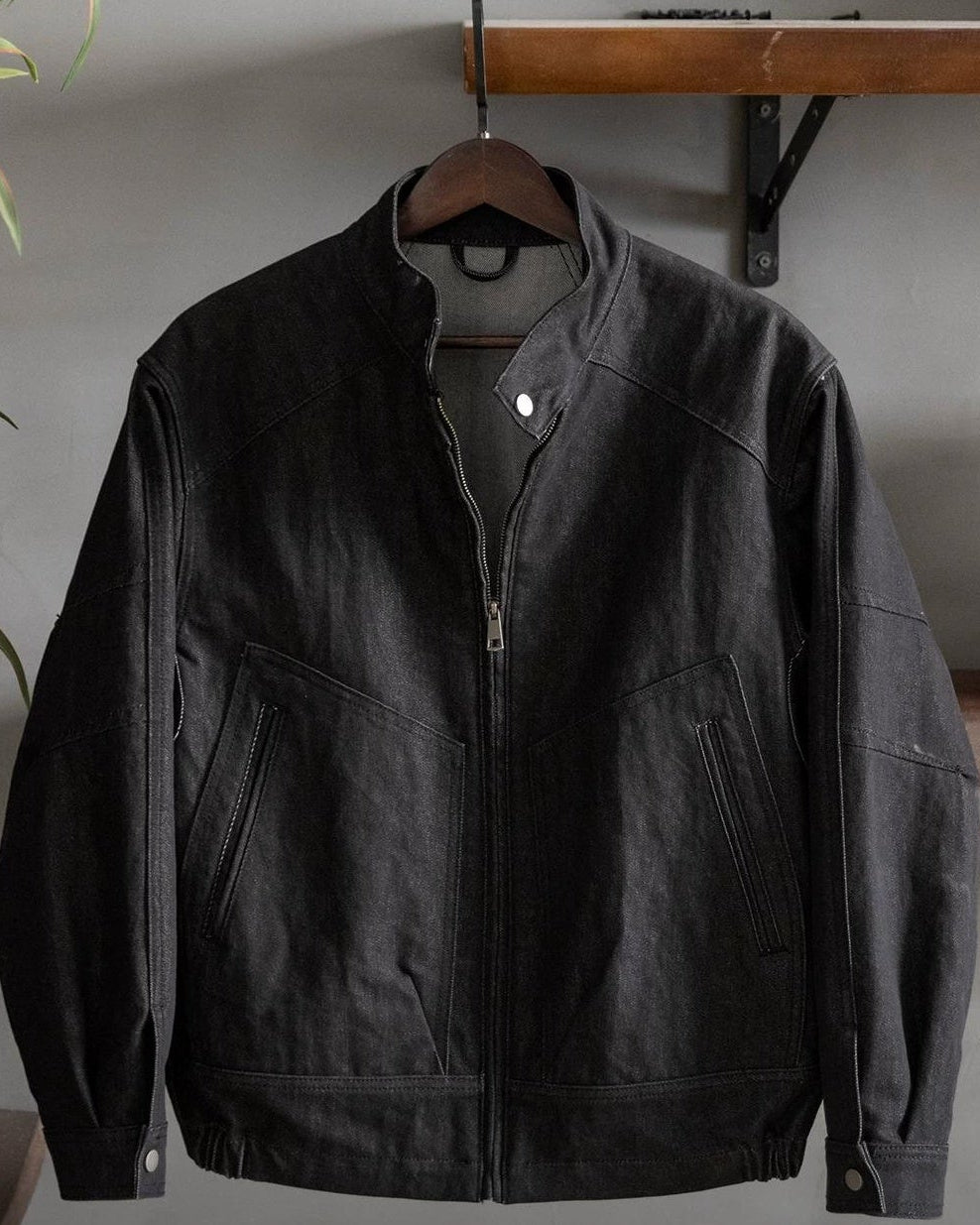 エイケン スタンドシングルフルジップブルゾン 2494