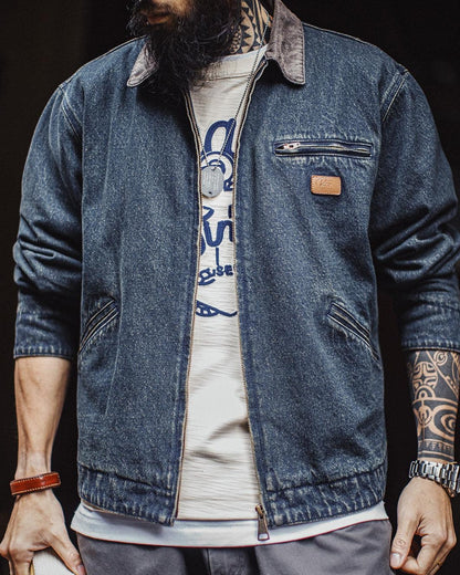 ウィリストン コントラストカラーワークブルゾン 2453