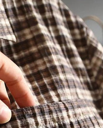 イリリア クラシックチェックハーフスリーブシャツ 2583