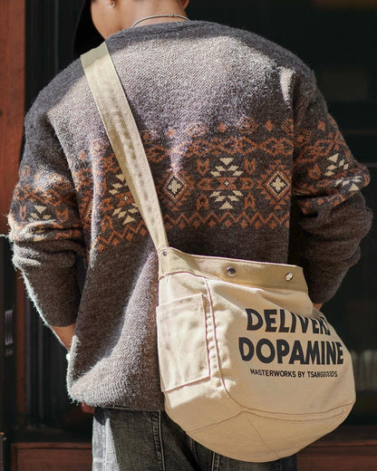 サンアンジェロ トライバルジャカードニット 2393