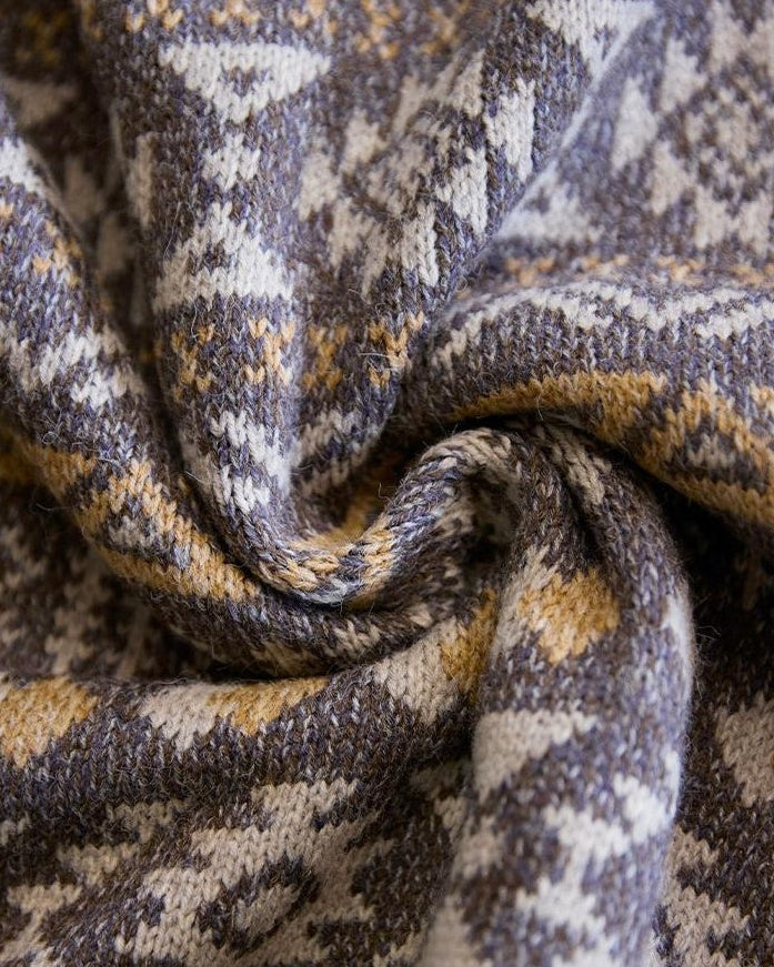 カムデン クルーネックジャカードニットセーター 2295